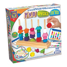 צורות בצבעים מעץ