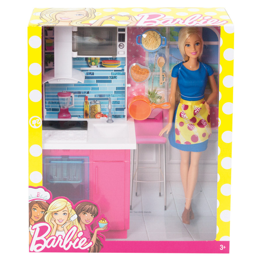 Office/Kitchen/Bathroom Barbie