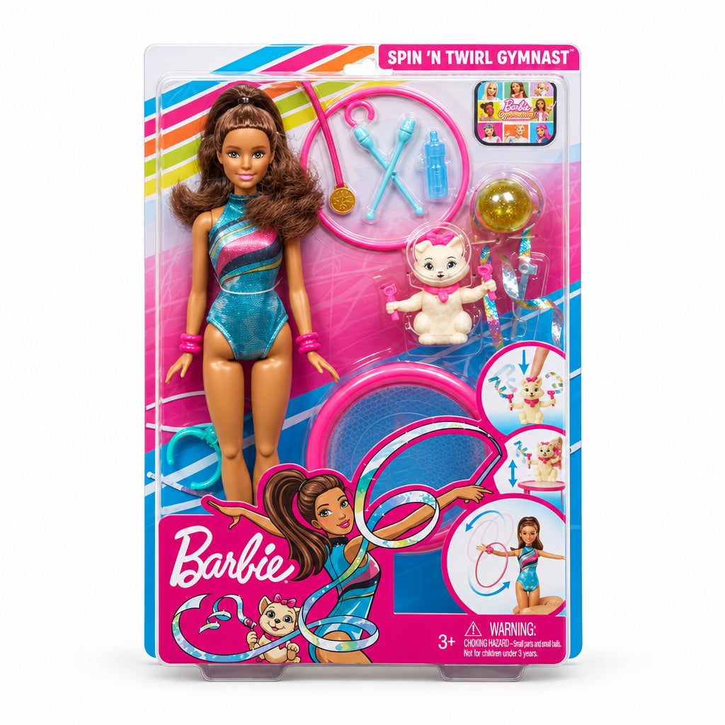 Barbie Sports Floor Exercise Playset