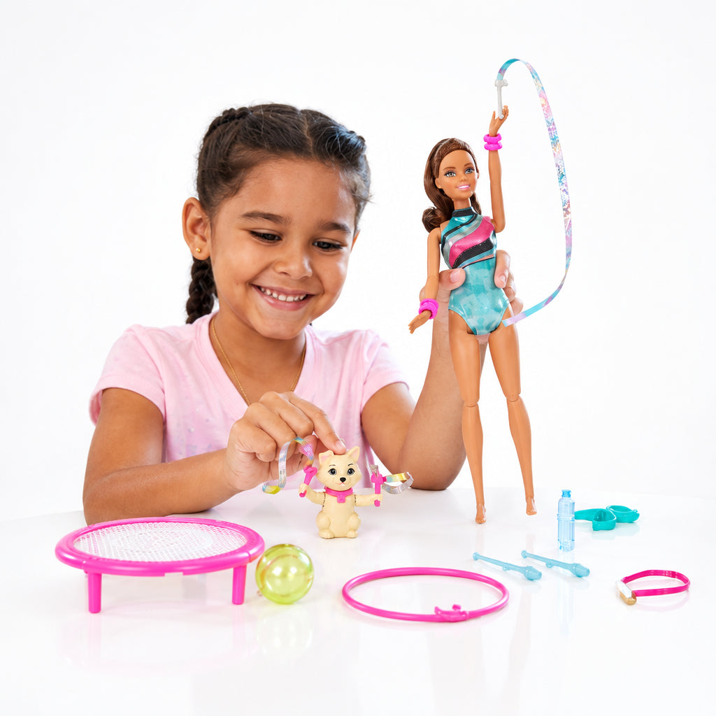 Barbie Sports Floor Exercise Playset