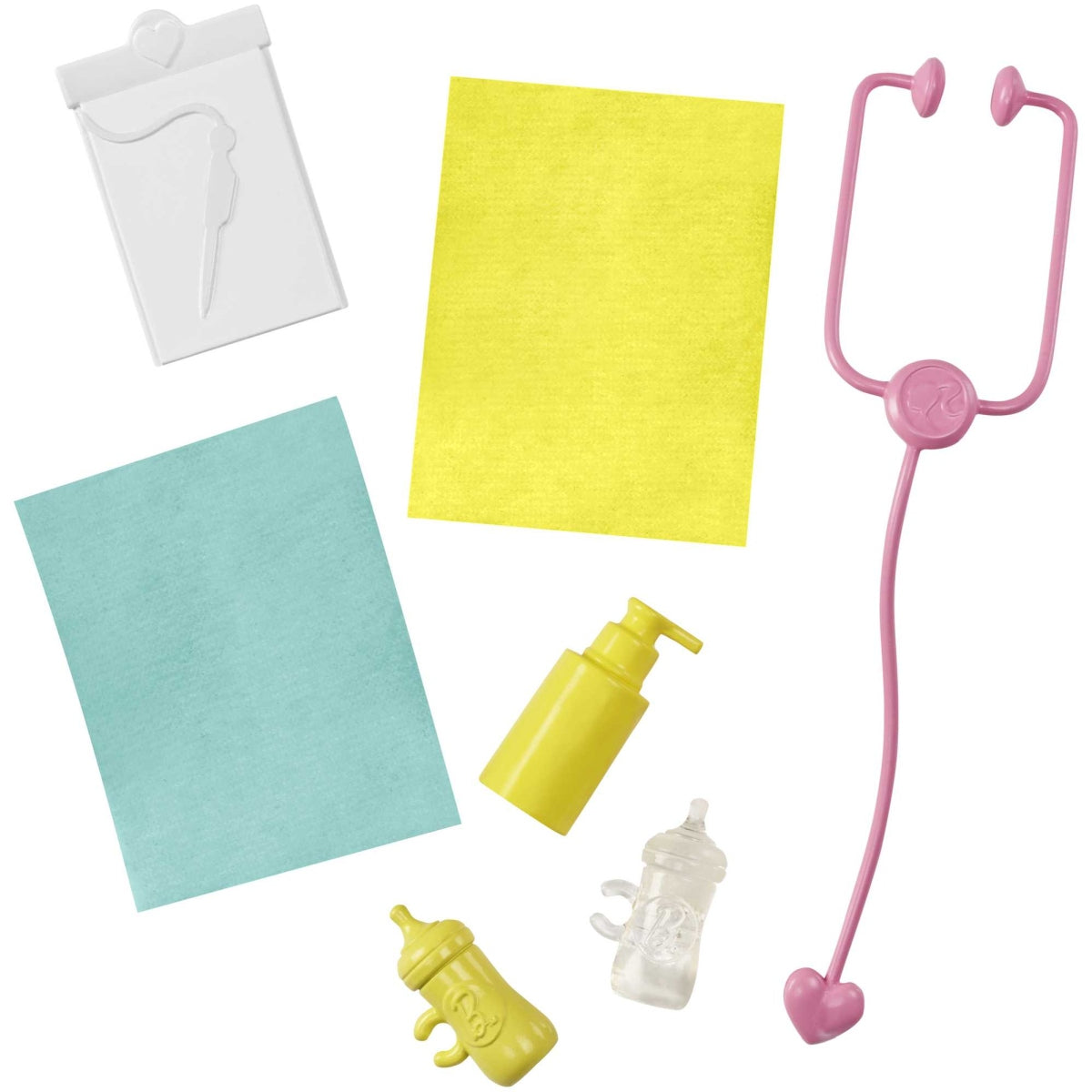 ברבי קריירה - ברבי רופאה עם שני תינוקות ואביזרים