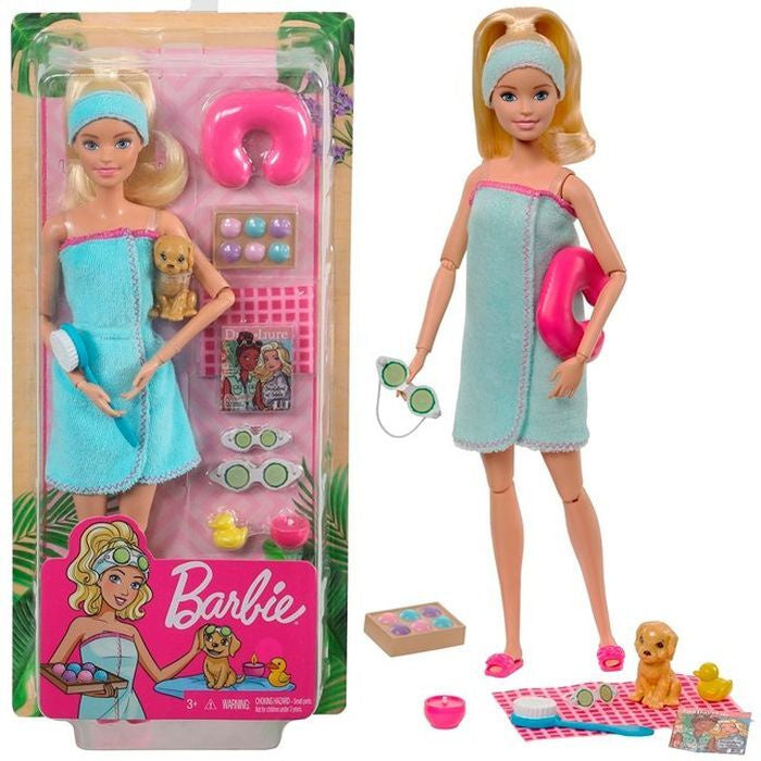 Barbie طقم صحة وعناية متنوع