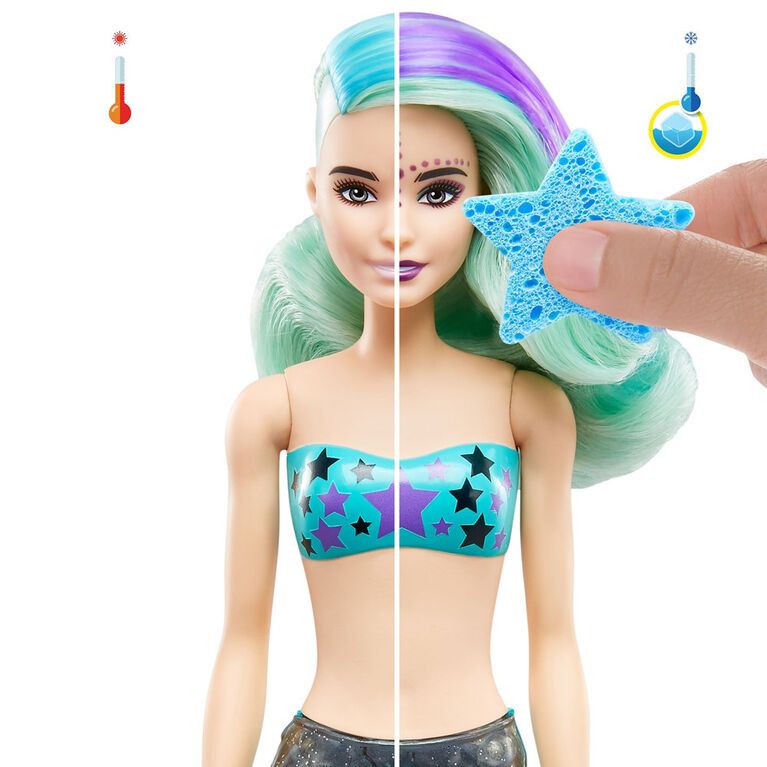 בובת ברבי קולור רביל בת הים BARBIE