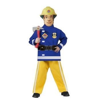 תחפושת סמי הכבאי עם מסיכה מידה 6 גילאי 3-4 שושי זוהר