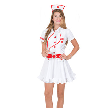 תחפושת אחות בסטייל לילדות מידה 6 - שושי