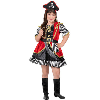 תחפושת פיראטית מידה 6 גילאי 3-4 שושי זוהר