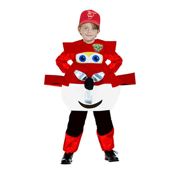 תחפושת מטוסי על אדום מידה 6 גילאי 3-4 שושי זוהר