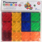 תוספת 24 ריבועי חלקים מגנטיים Playmager