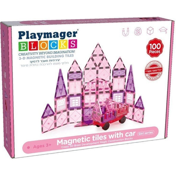 100 Pink Magnetic Parts MP Playm Model