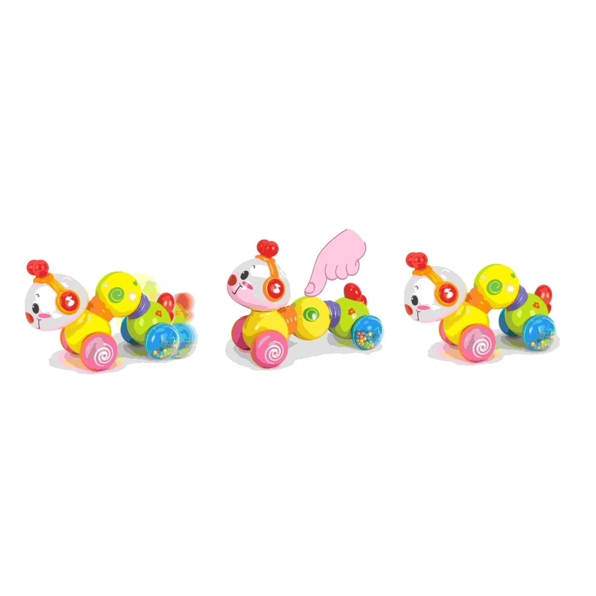 הזחל השמח לעידוד הזחילה HOLA