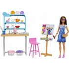 Barbie Art Studio set includes dough