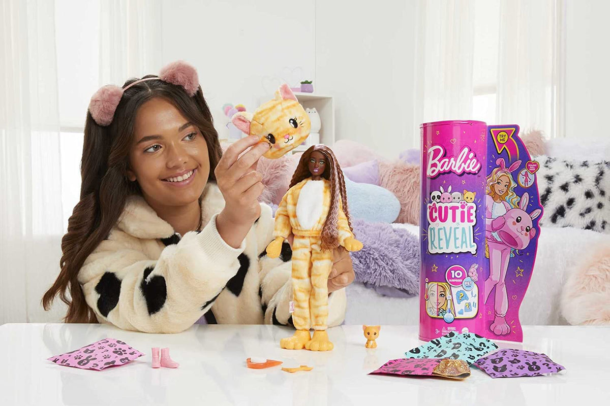 Barbie Cutie Reveal قطة