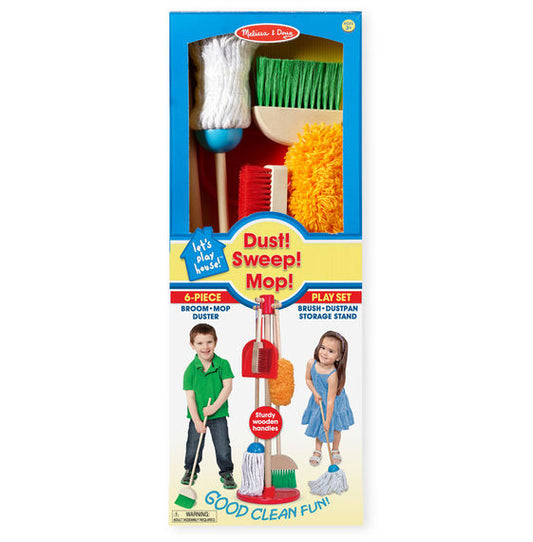 Melissa & Doug Wooden Housekeeping Set 8600