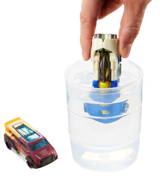 הוט ווילס קולור ריבייל כולל 2 מכוניות