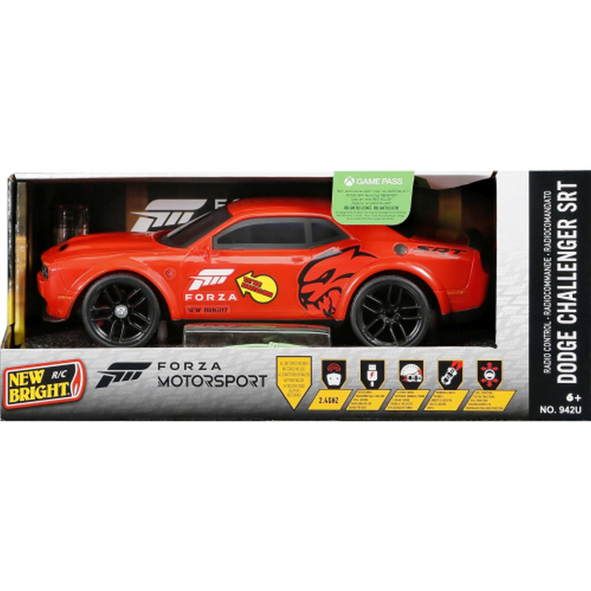 מכונית ספורט על שלט 1:16 טעינת USB