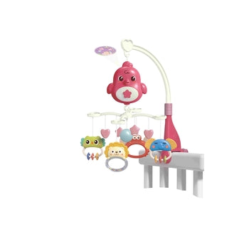 מובייל חיות ורוד מוזיקלי מקרן