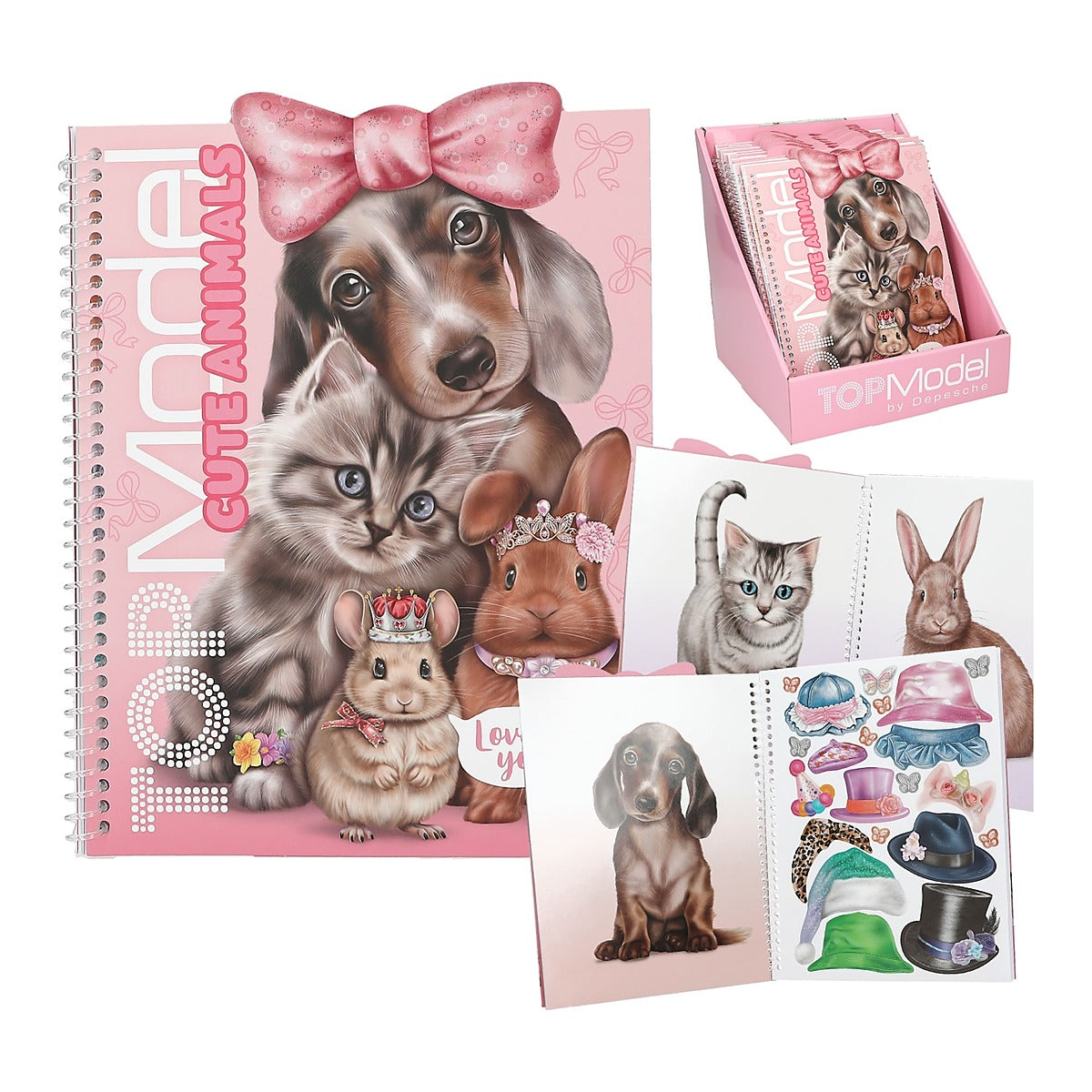 טופ מודל חוברת הלבשה "CUTE ANIMALS"