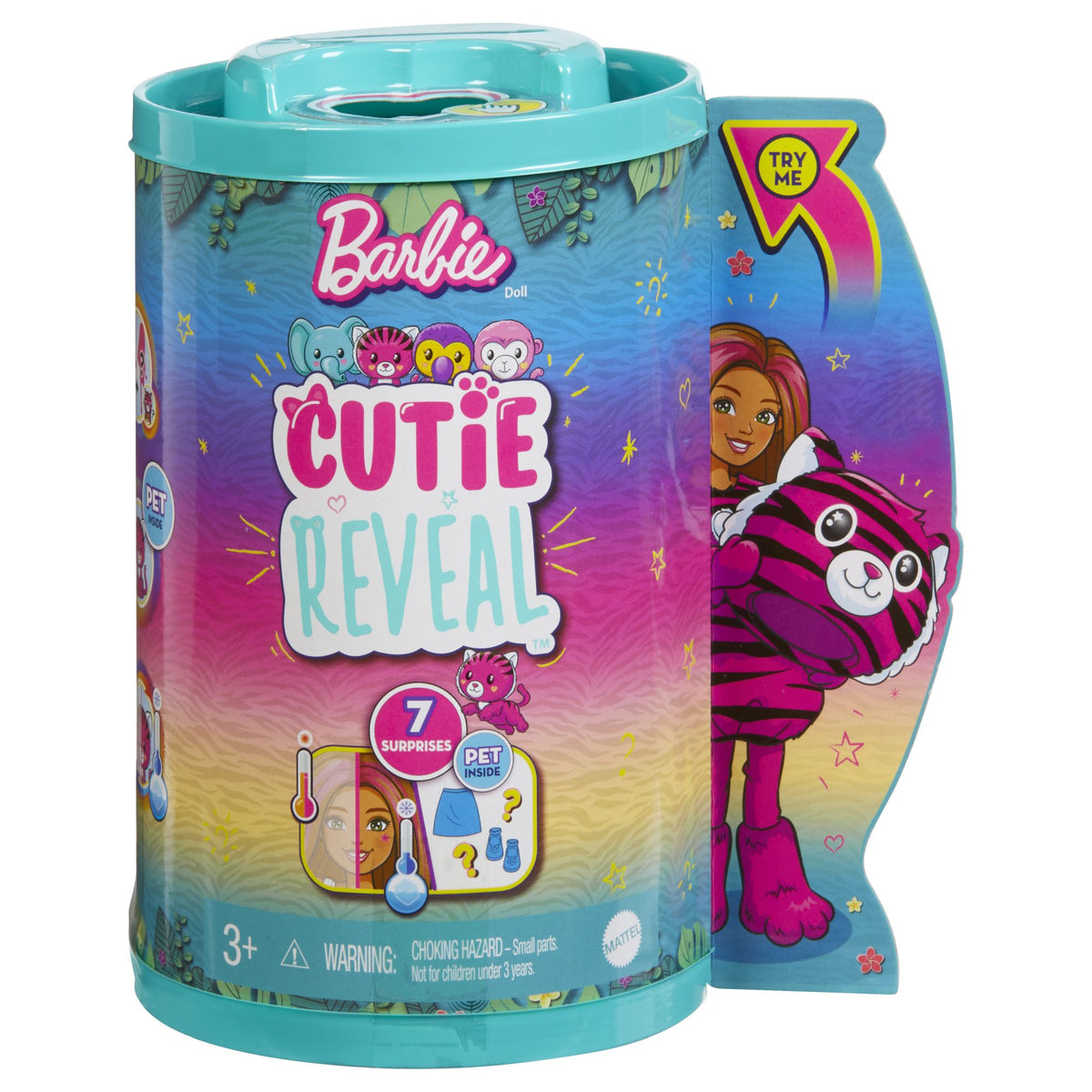 Barbie Chelsea Cutie Reveal Jungle Series, Tiger