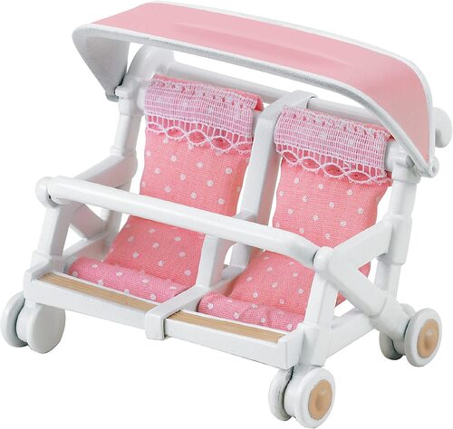 Sylvanian Families - Twin Cat Stroller