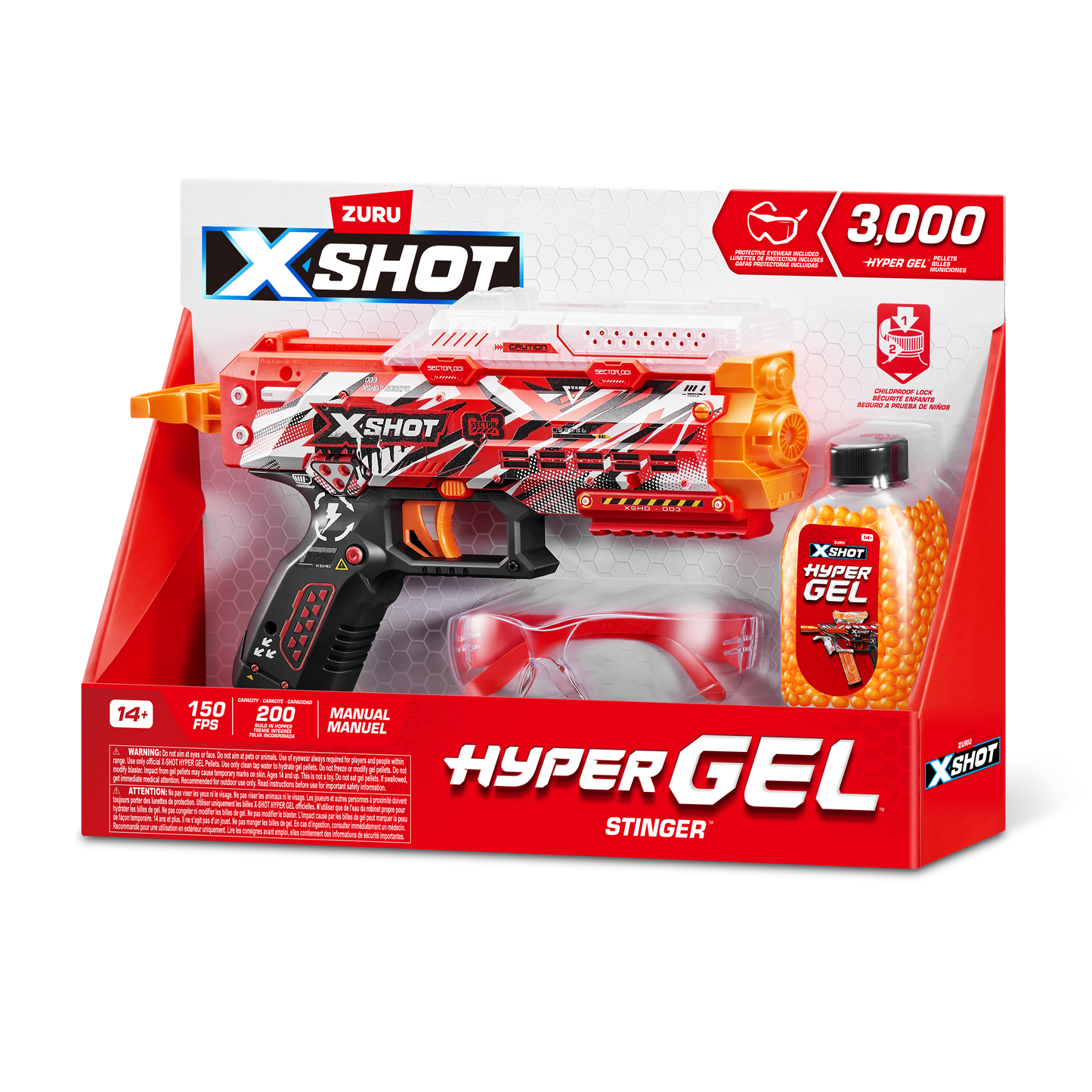 X-Shot Medium Wave Ball Blaster