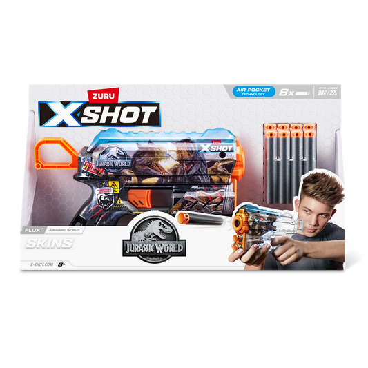 Axe Shot Skins Jurassic World Flow