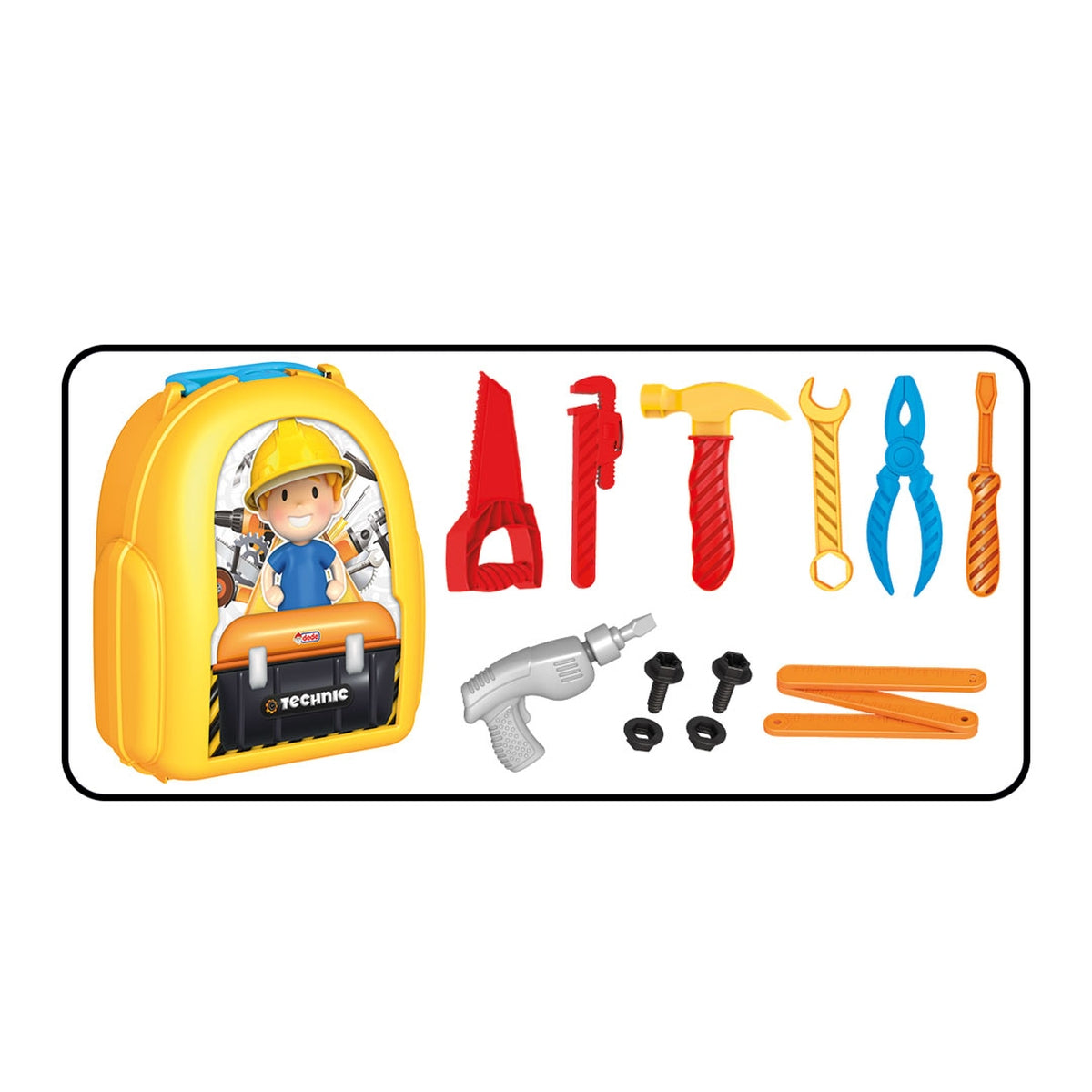 תיק מזוודה עם כלי עבודה