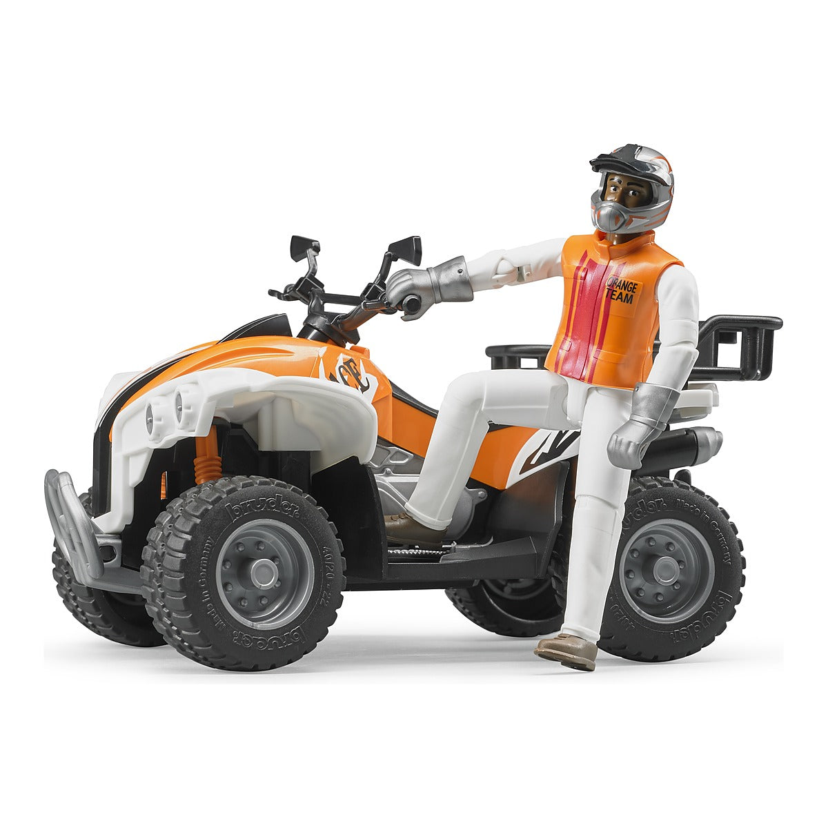 טרקטורון עם איש בי ווארלד
