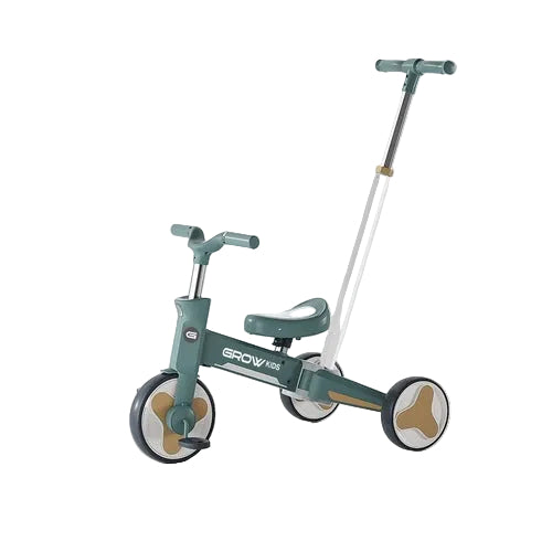 Green 4-in-1 Tricycle