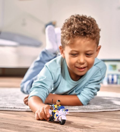 סמי הכבאי- אופנוע משטרתי עם דמות