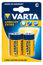 זוג סוללות Longlife C VARTA