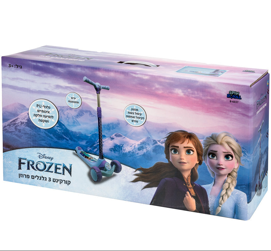 FROZEN 3-Wheel Scooter SPIN ROYAL