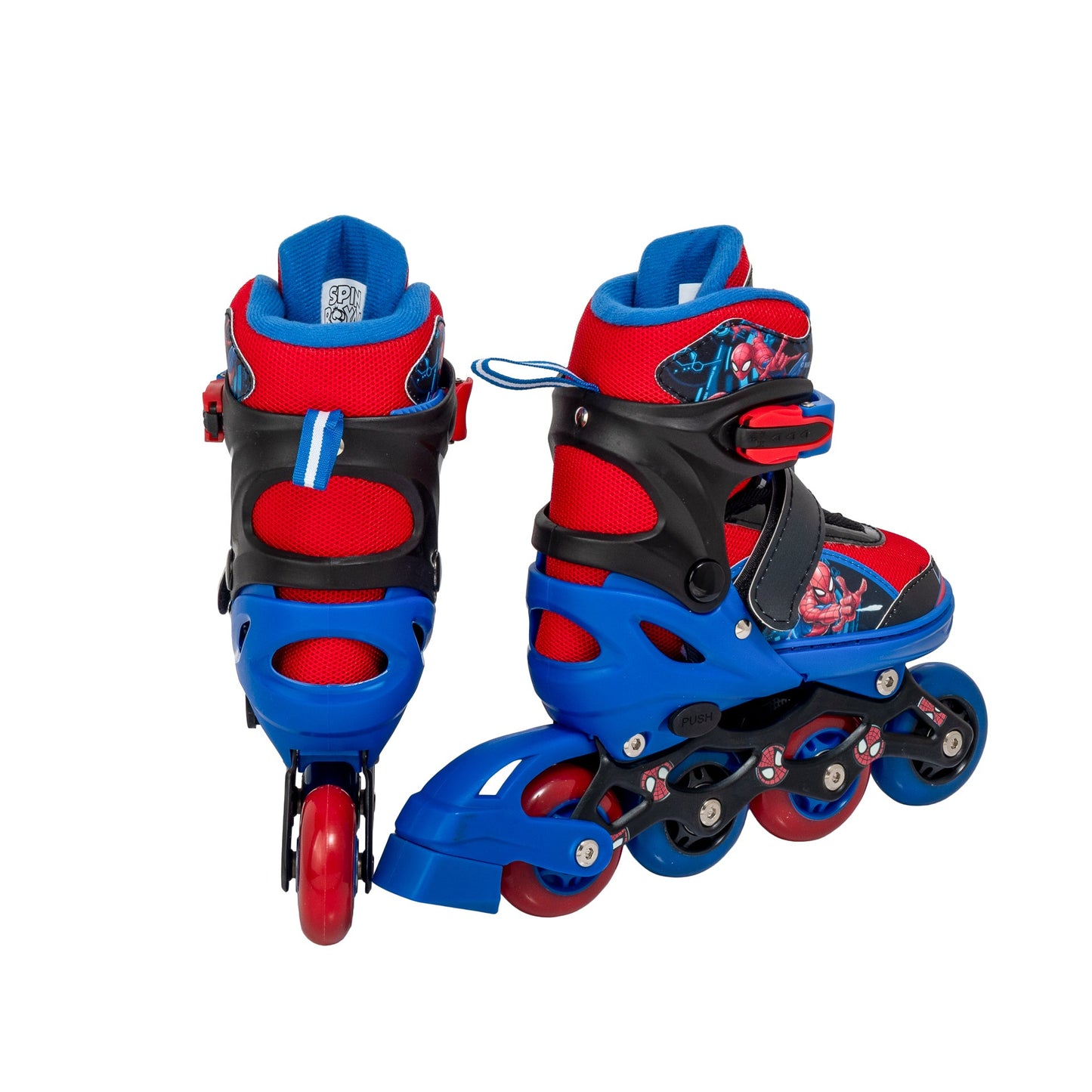 Spiderman Roller Blades - Marvel Sizes 35-38-S-31-34 / M
