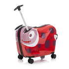 מזוודת ילדים מכונית מ20" דגם WHEELY RED LADYBIRD