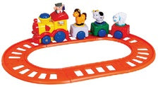 רכבת קטר + 3 חיות