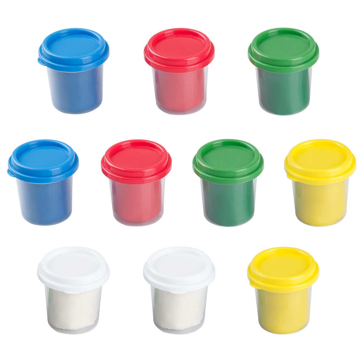 סט 10 גביעי בצק