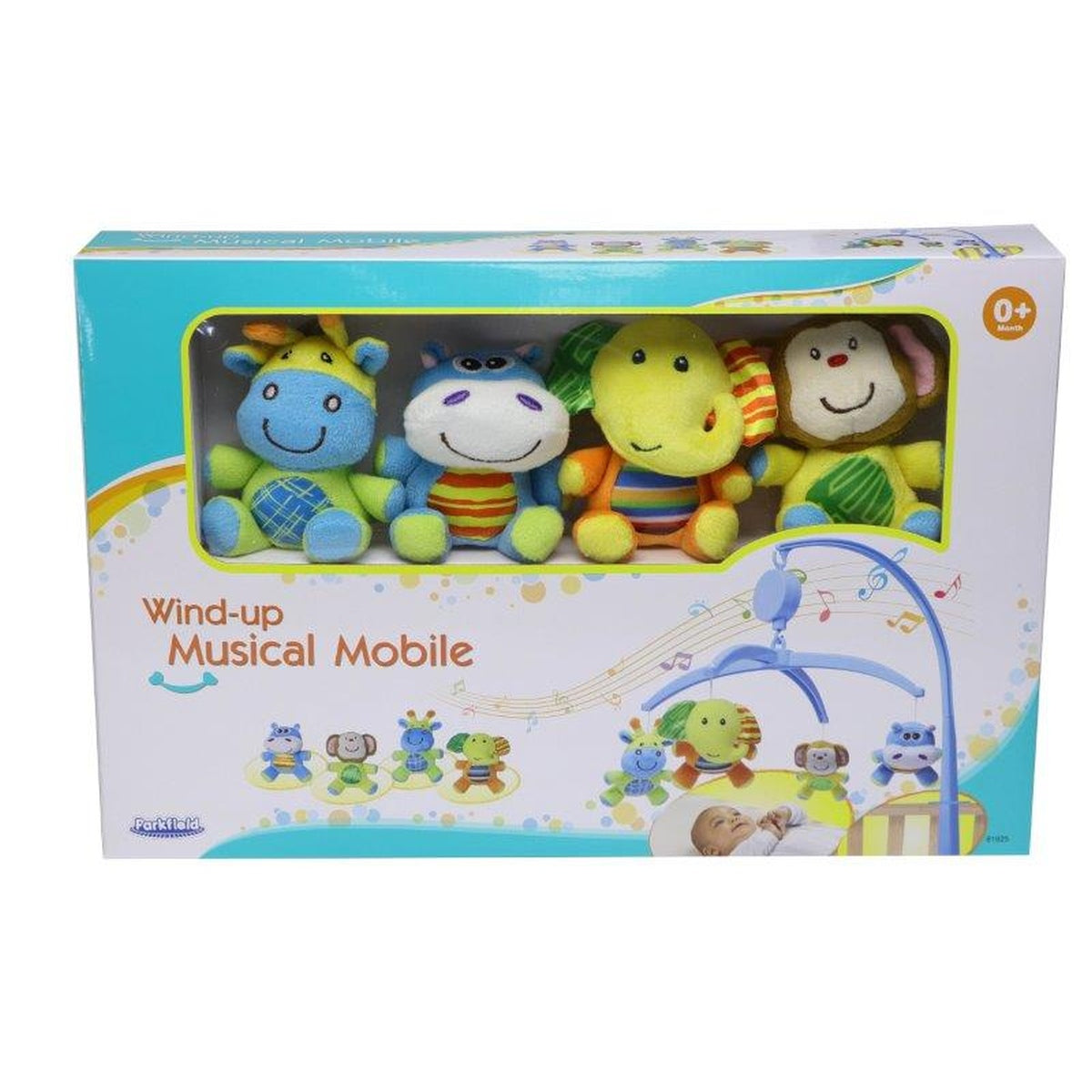 מובייל מוזיקלי חיות כחול