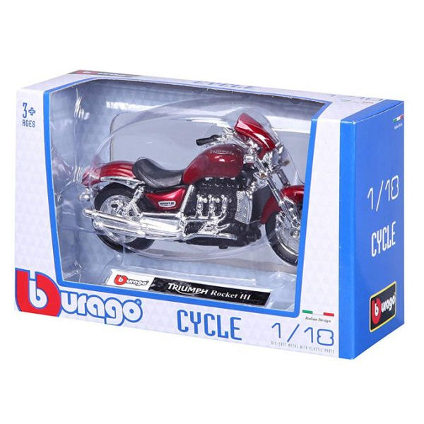 BURAGO 1:18 scale motorcycle models