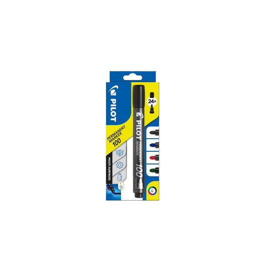 סט טושים 1/4 SCA-100-SET פרממנט עגול פילוט