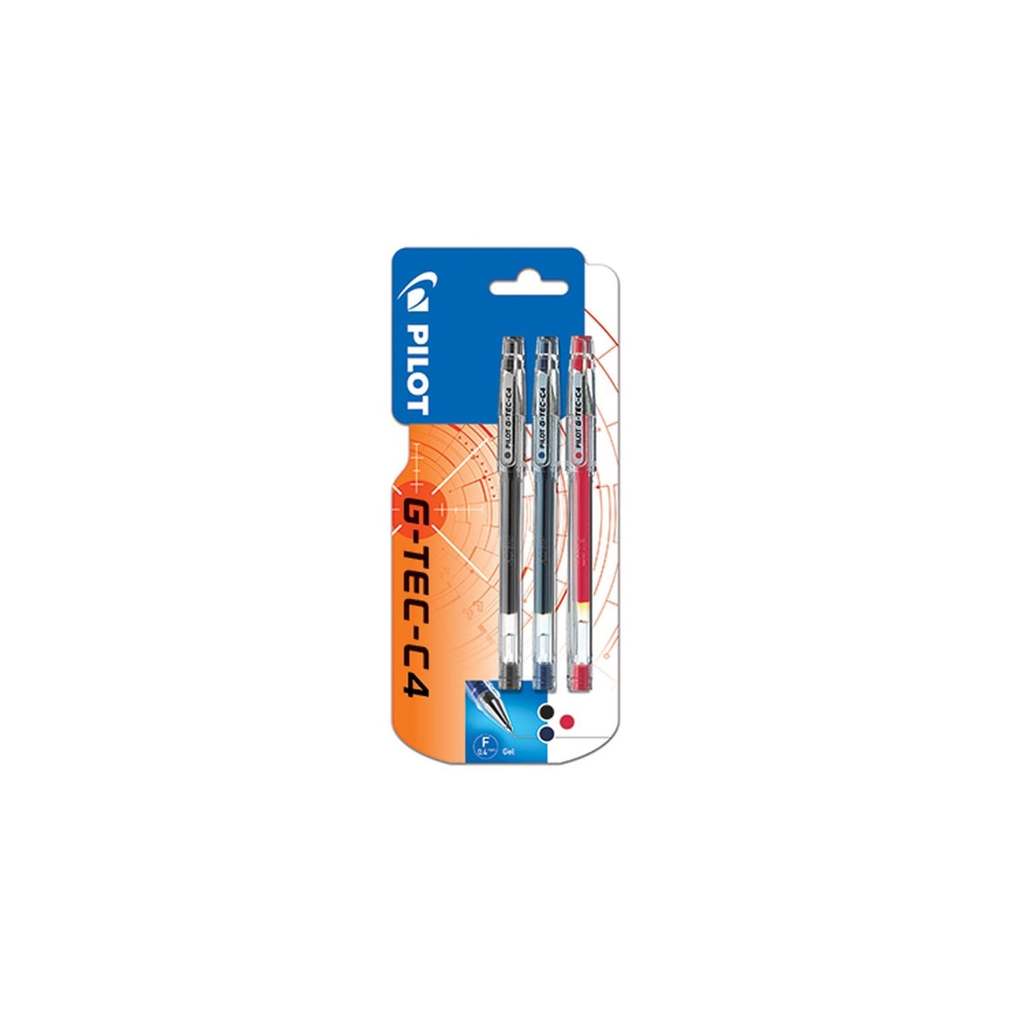 סט בבליסטר 3 עט מעורב G-TEC-C4