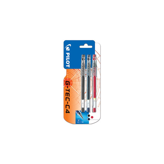 סט בבליסטר 3 עט מעורב G-TEC-C4