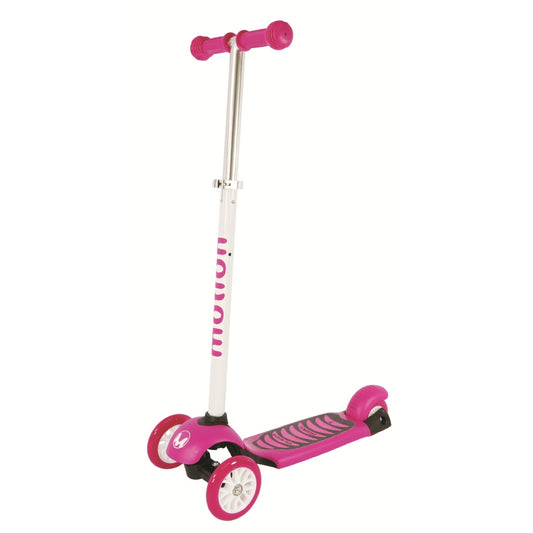 קורקינט 3 גלגלים לילדים ורוד