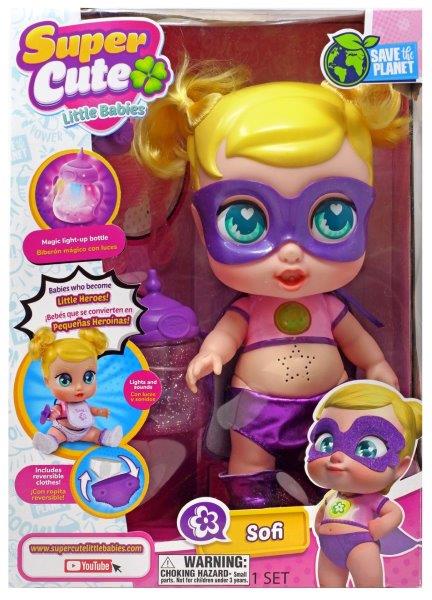 בובת תינוק סופי מנצנצת - חמודת על