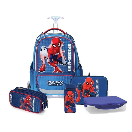 קלגב סט Schoolbag  כחול כהה  Spiderman