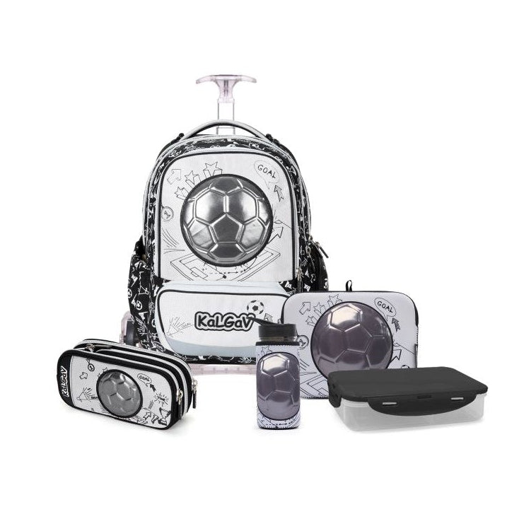 קלגב סט Schoolbag  שחור/כסוף  Soccer Ball