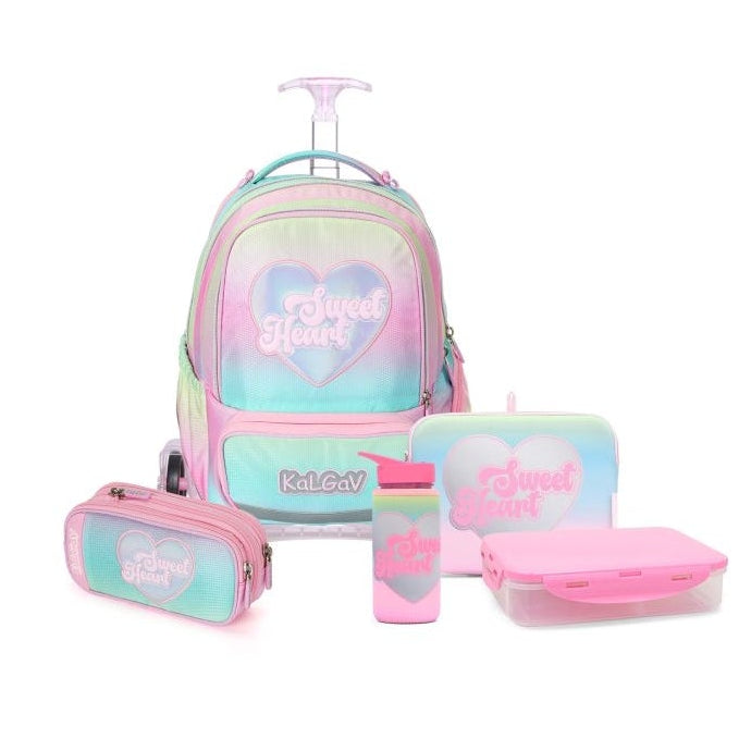קלגב סט Schoolbag  מודפס  Love