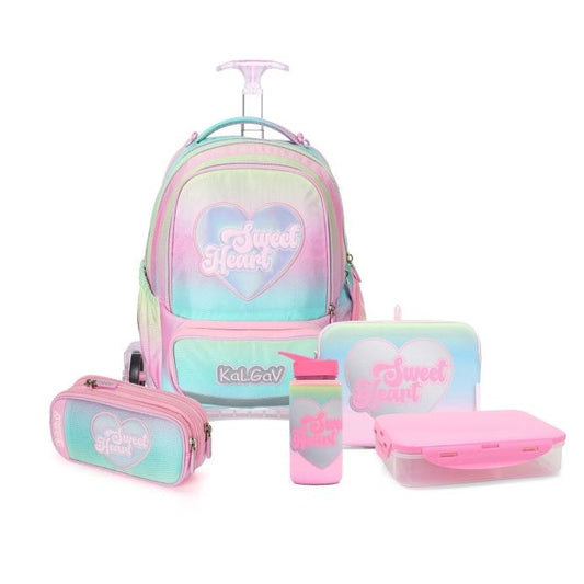 קלגב סט Schoolbag  מודפס  Love