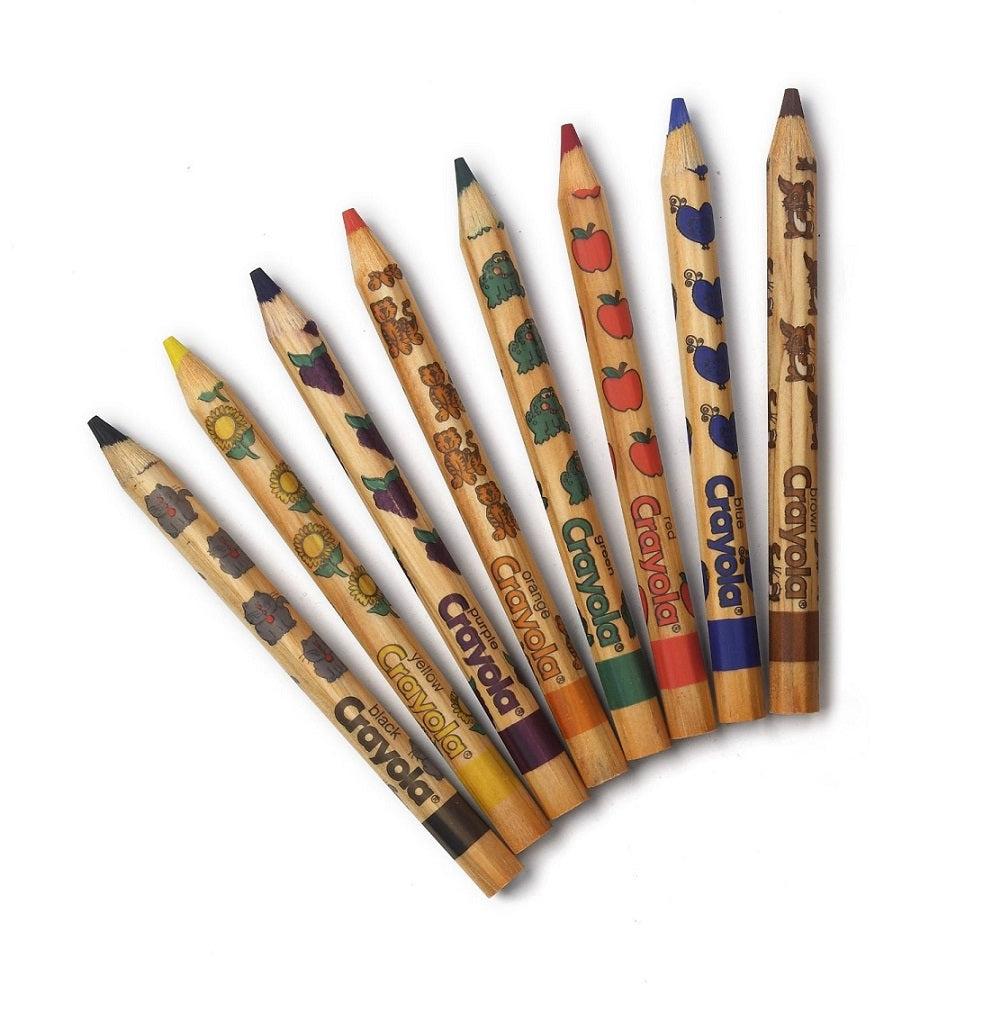 8 עפרונות גמבו לתינוקות