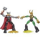 Thor and Loki Bend and Flex Battle figures