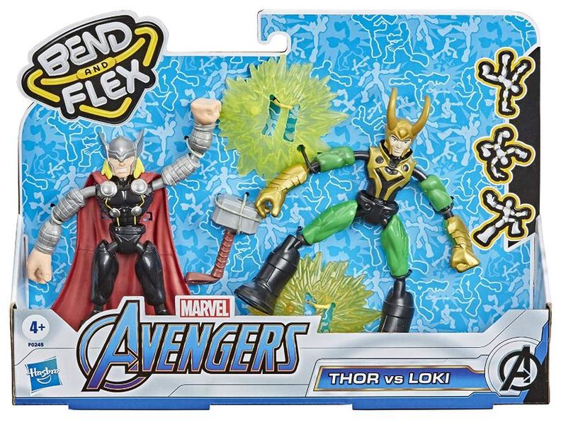 דמויות תור ולוקי בקרב BEND AND FLEX