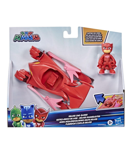 דמות+רכב דלוקס כוח פי גיי PJ MASKS